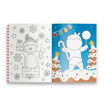 Picture of CHRISTMAS STICKER BY NUMBER BOOK